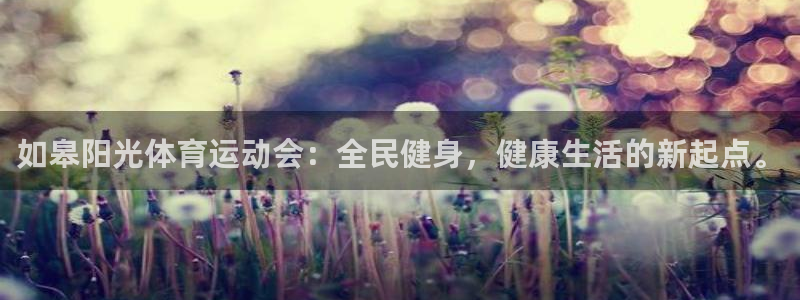 如皋阳光体育运动会：全民健身，健康生活的新起点。