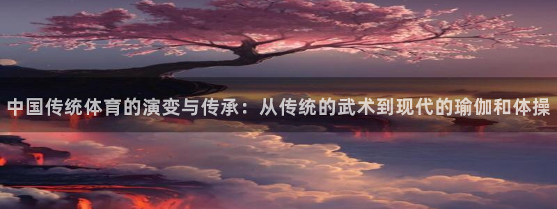 中国传统体育的演变与传承：从传统的武术到现代的瑜伽和体操